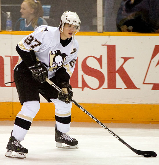 Sidney Crosby In Action