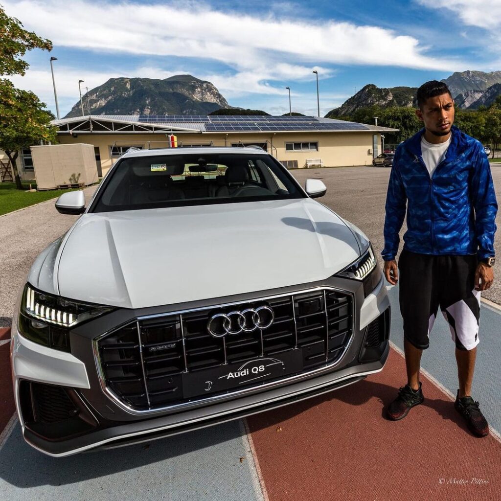 Wayde van Niekerk's car