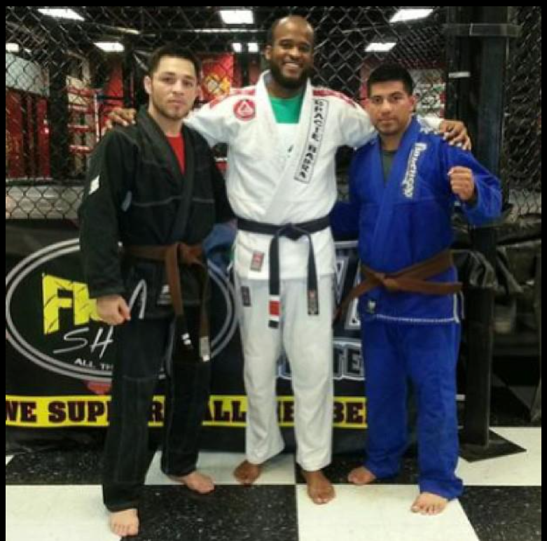 Daniel Pineda in Jiujitsu Training