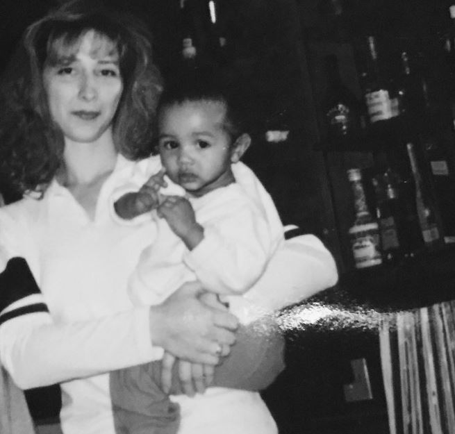 Precious little Frankie Shebby with her beautiful mother.