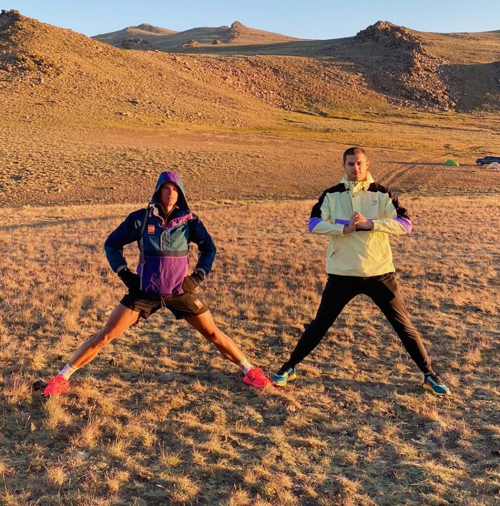 Josh and Tiffany on a hiking adventure
