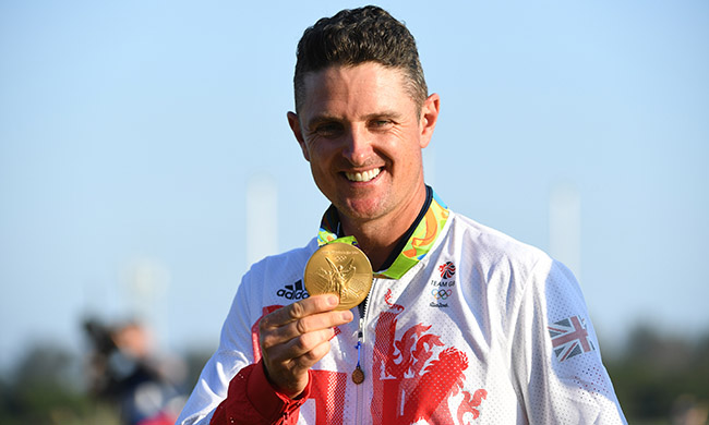 Justin Rose Olympic Gold Medal