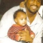 Stefon with his father Aron Digg- baby picture