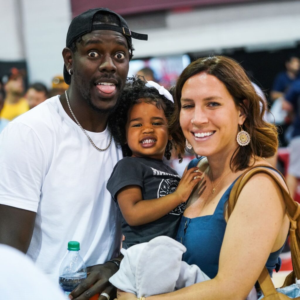 Jrue Holiday's Wife Lauren and her family.