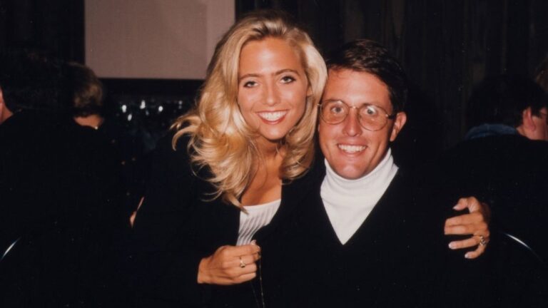 Amy Mickelson and Phil in their early years