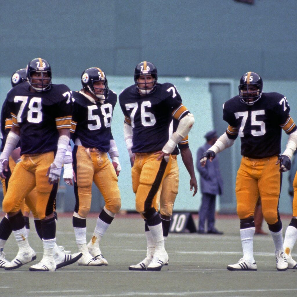 1976 Pittsburgh Steelers one of the top NFL defenses of all time.