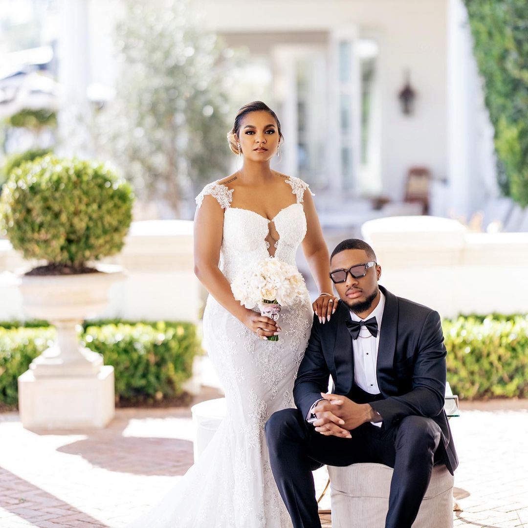 Damian Lillard & Kay'la Hanson Wedding Photoshoot (Source: Instagram: damianlillard)