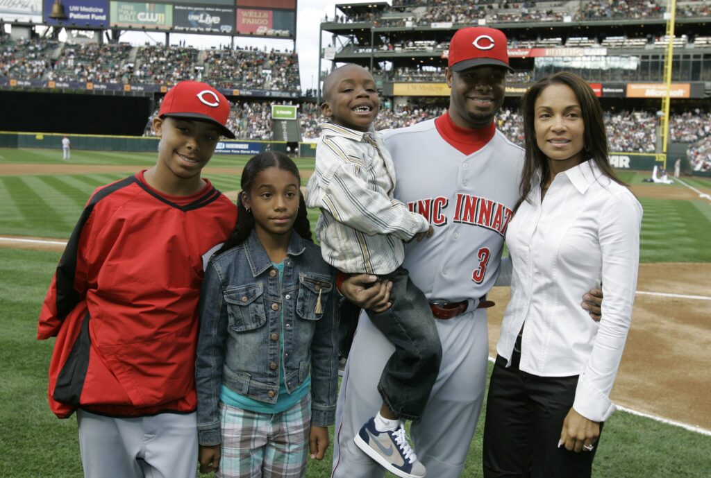 Melissa Griffey and her family.