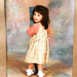 Claire Till as a kid