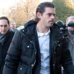 Daniel Koellerer on his way to court