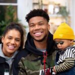 Giannis-Antetokounmp-and-Mariah-Riddlesprigger-with-their-son