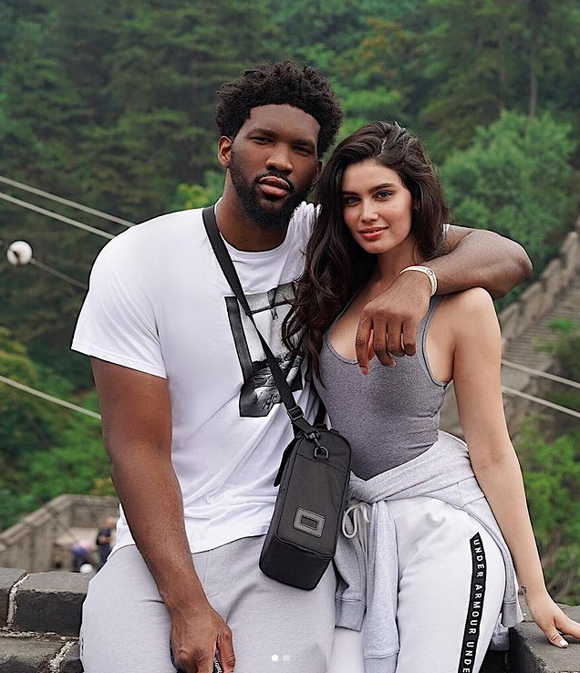 Joel Embiid's Wife and Joel Embiid