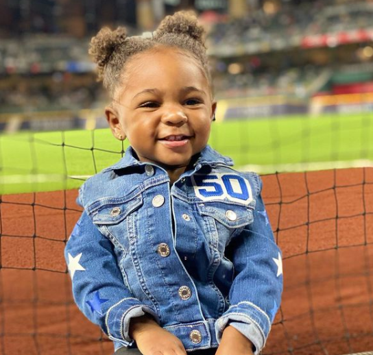 Los Angeles, United States. 17th June, 2021. Los Angeles Dodgers outfielder Mookie  Betts is joined by his fiance Brianna Hammonds and their daughter Kynlee  prior to the start of the Dodgers MLB