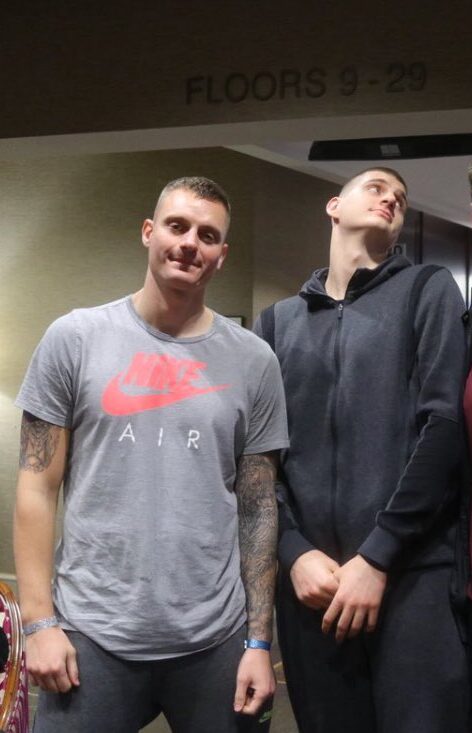 Nemanja Jokić with Nikola