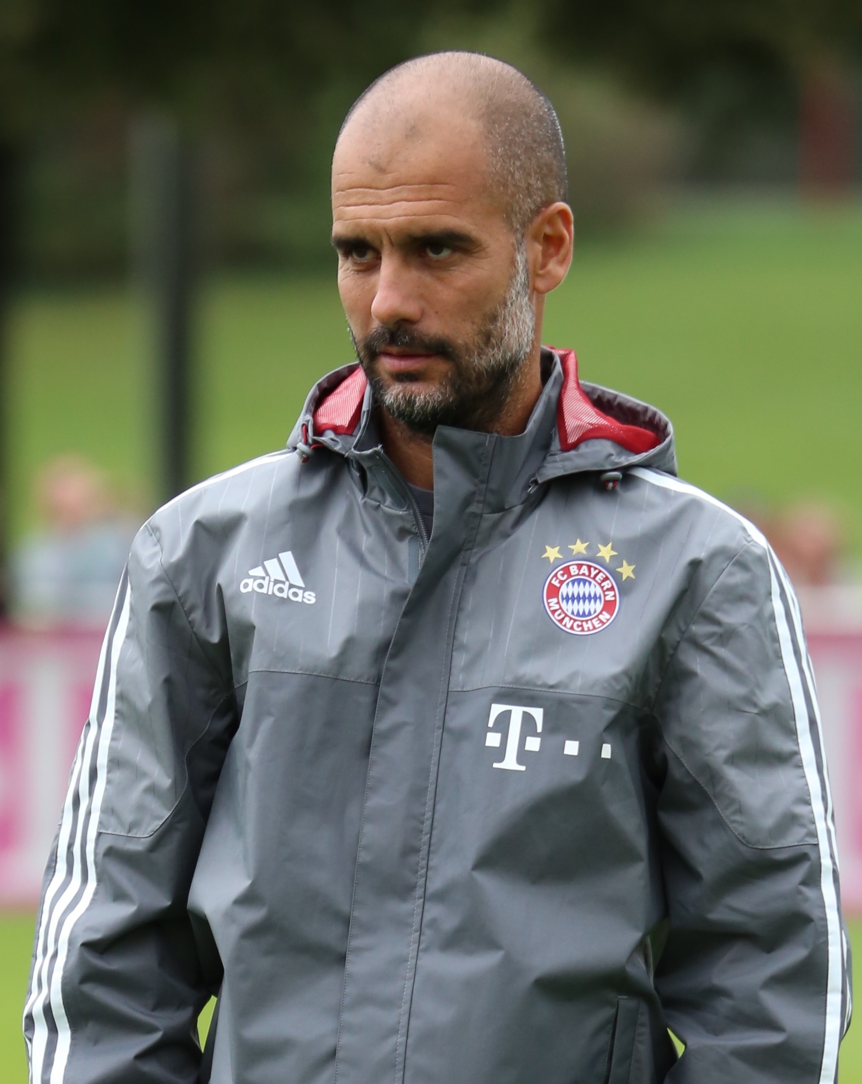 Pep Guardiola training FC Bayern Munich
