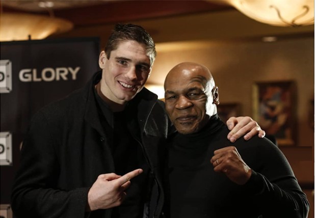 Rico Verhoeven With Mike Tyson