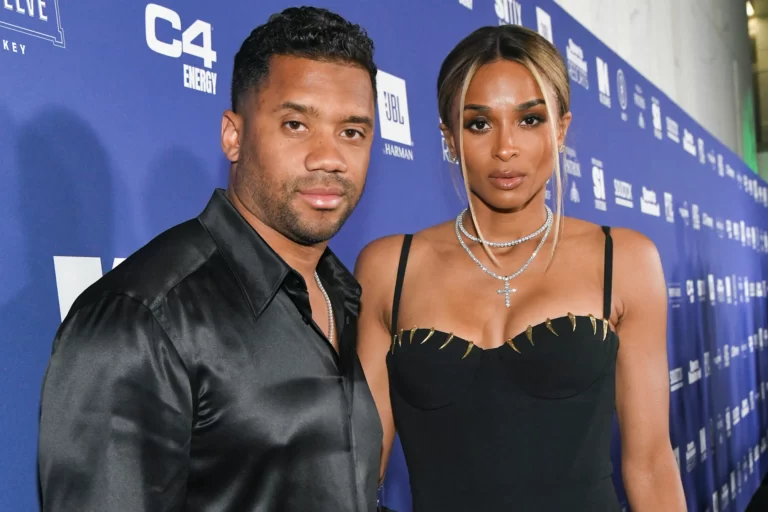 Russell Wilson and Ciara