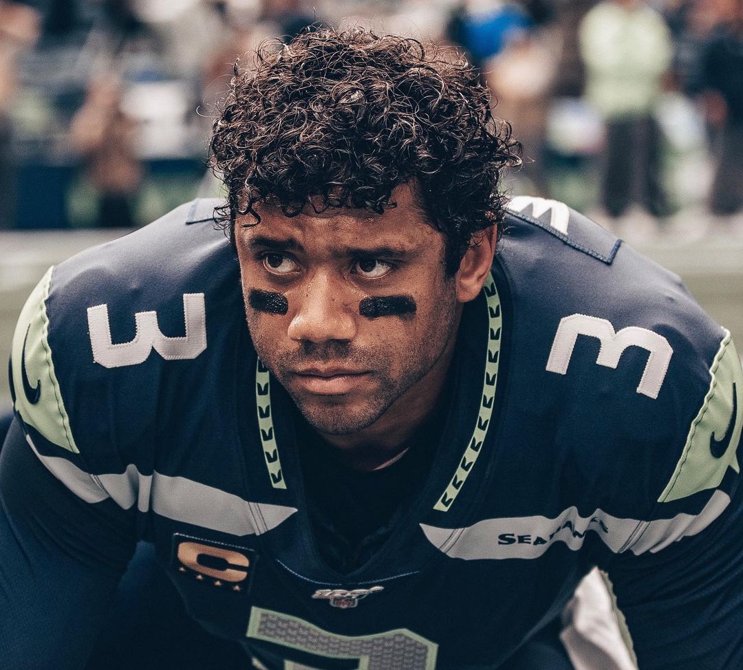 Russell Wilson released his Nike clothing line called 3Brand and his f, Russell  Wilson