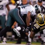 Sheldon Brown tackling down Reggie Bush