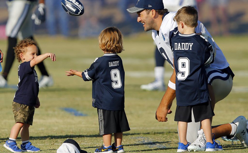 Candice Crawford's three kids with their father Tony Romo