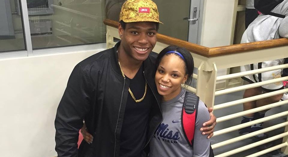 Jalen Ramsey with Breanna Tate