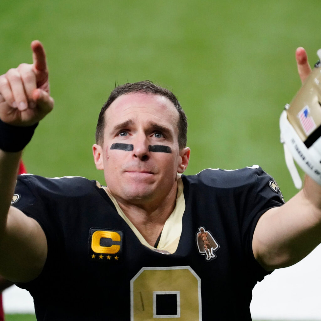 Former Saint's quarterback Drew Brees (Source: New York times)