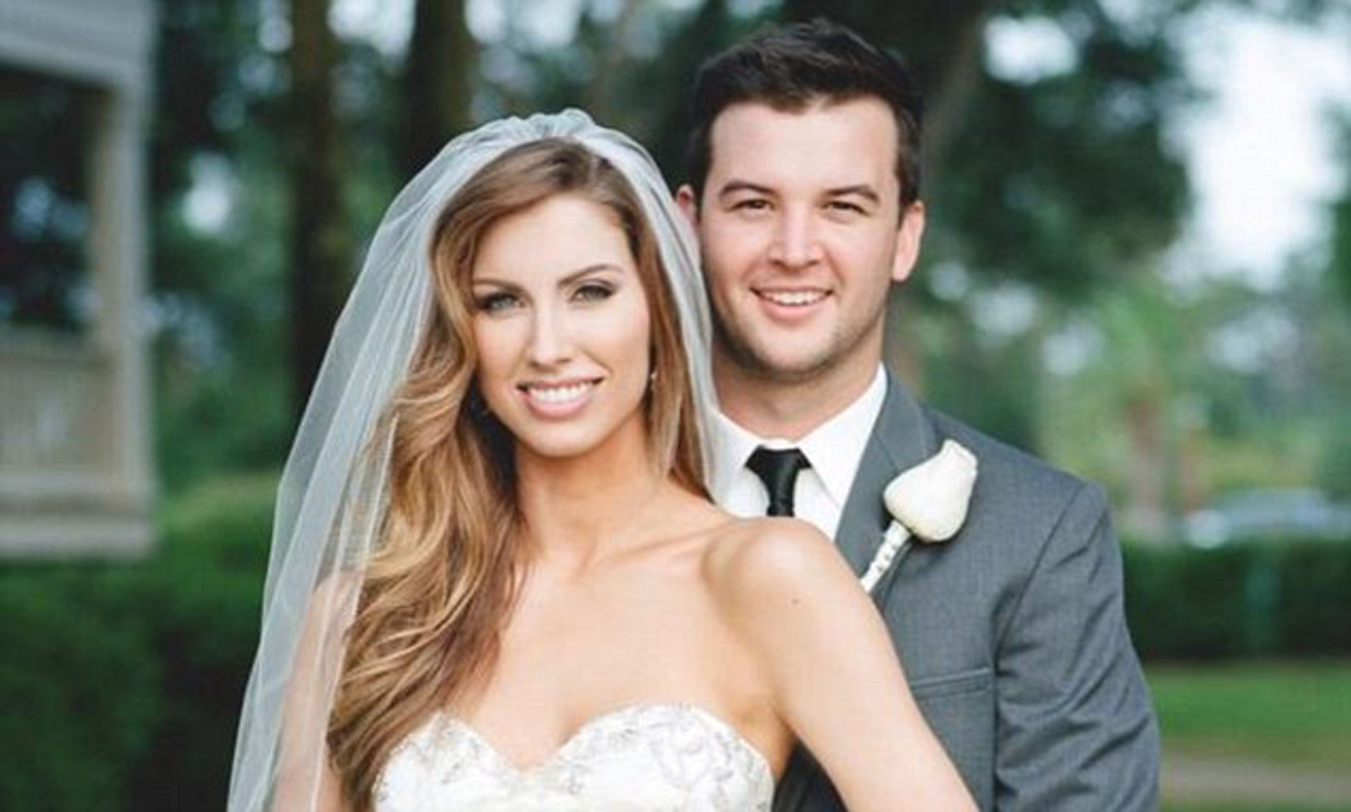 Katherine with her husband AJ Mccarron 