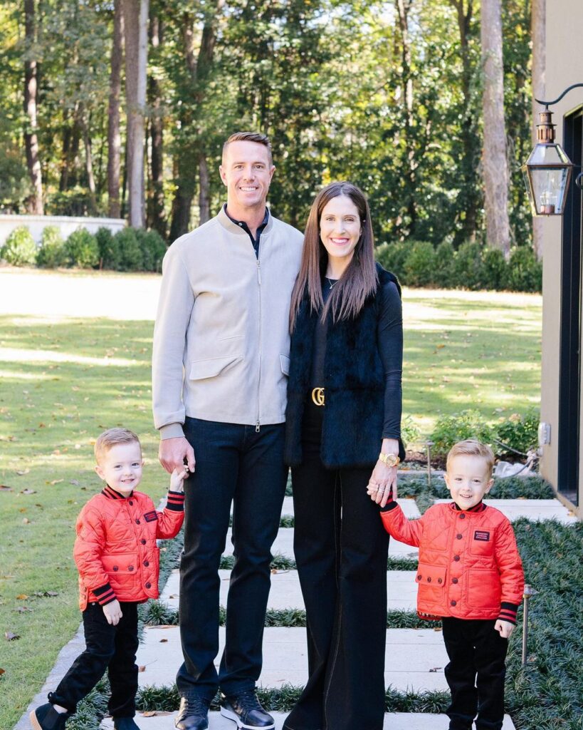 Matt Ryan's small and beautiful family (Source: Instagram)