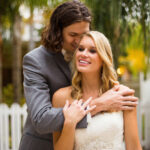 Jacob deGrom and Stacey Harris wedding photo