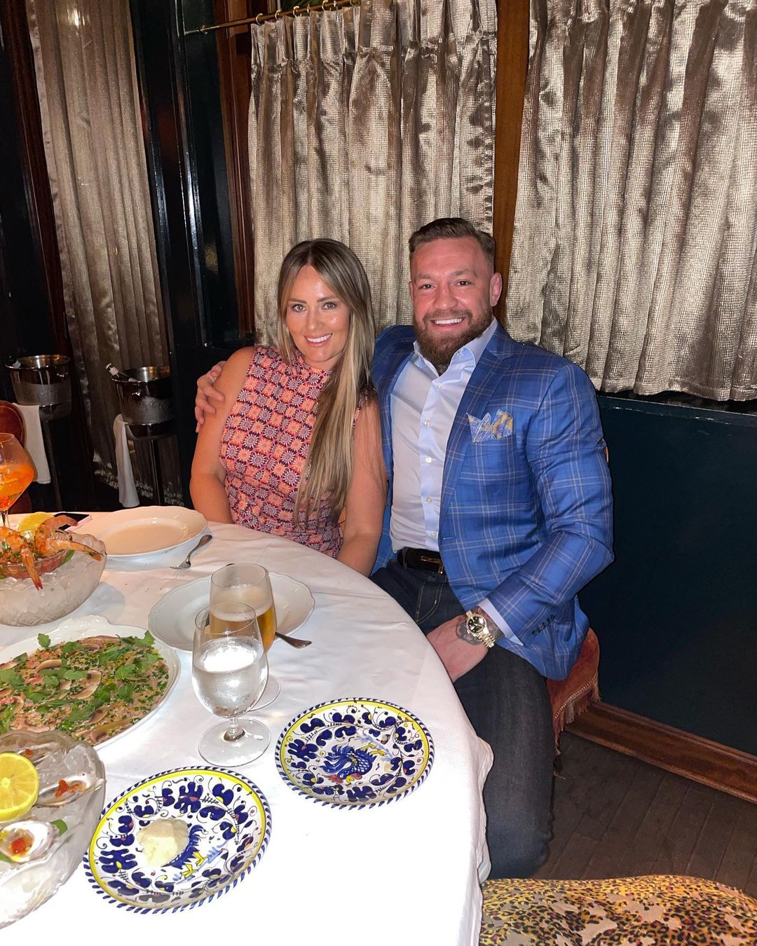 Conor McGregor and His Wife