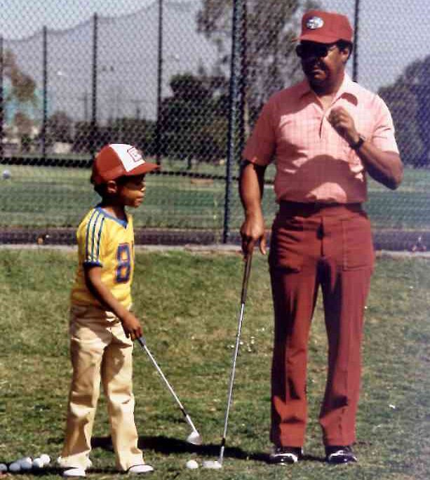 Earl-Woods-Teaching-Golf-To-His-Son-Tiger-Woods