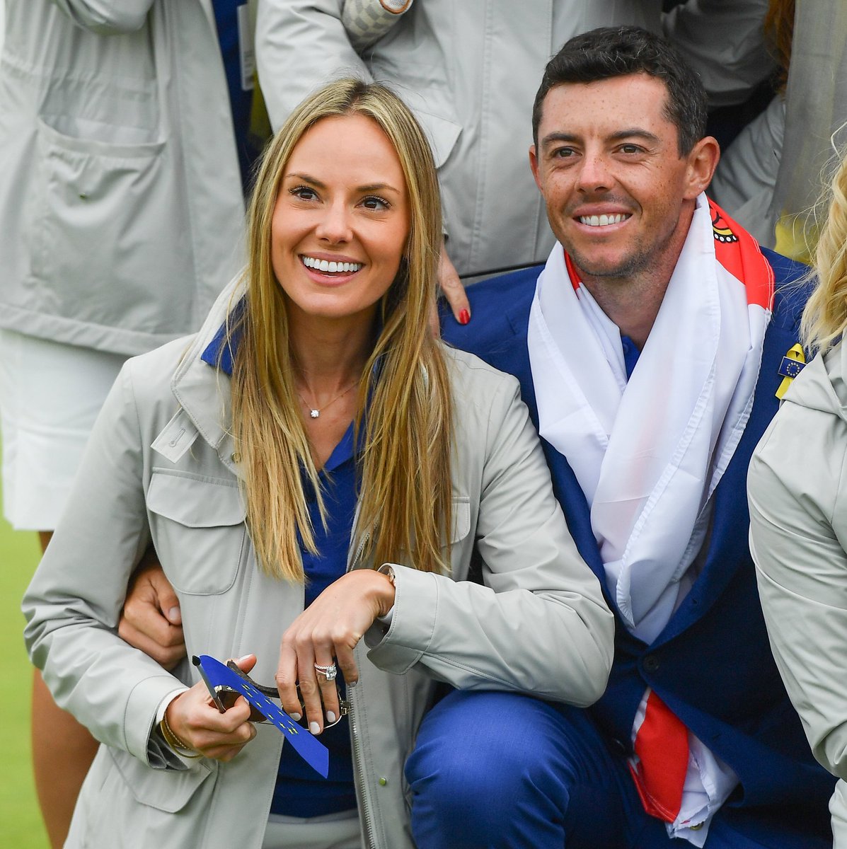 Rory Mcilroy with his wife Erica Stoll