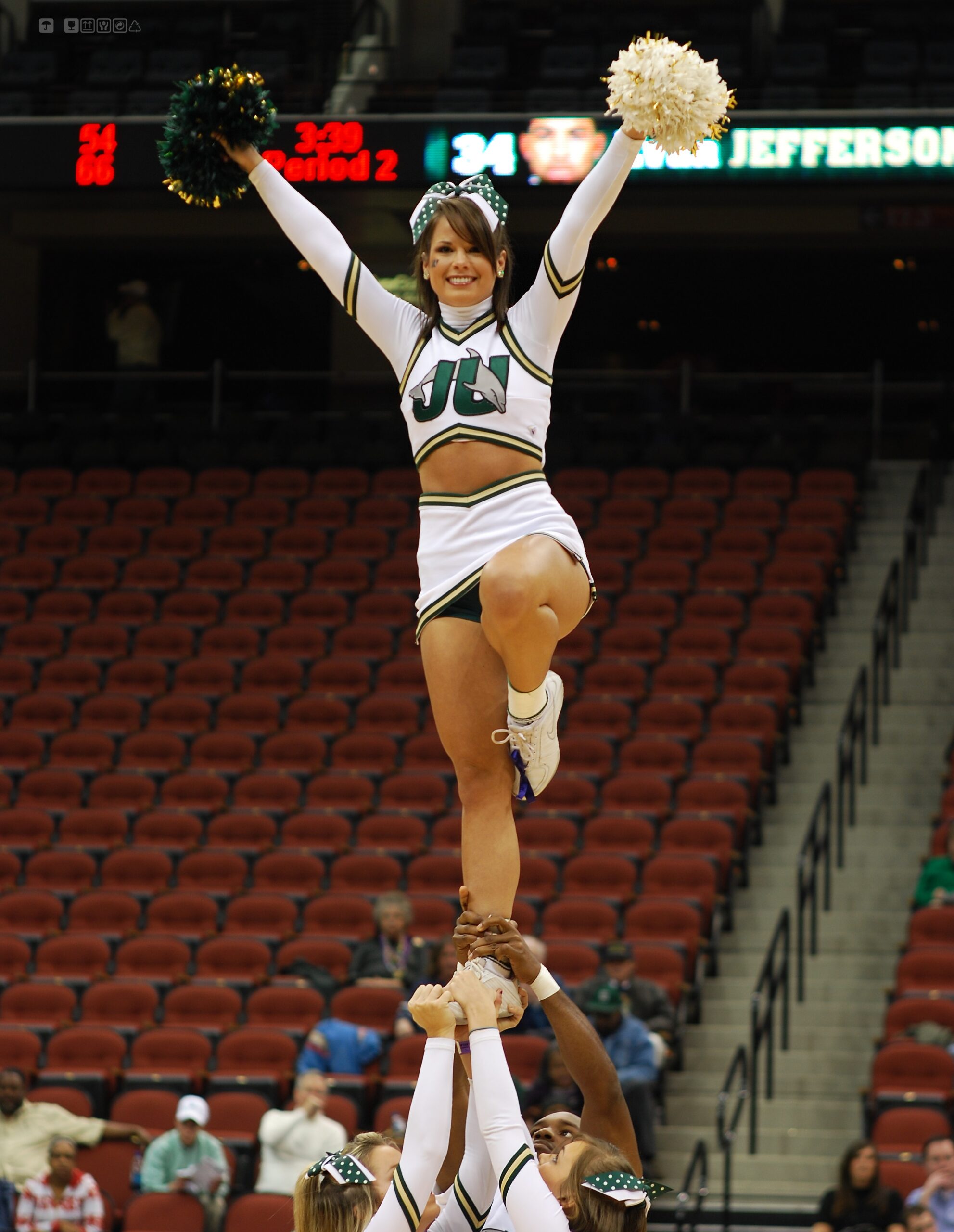 Cheerleading (Source: Wikimedia)