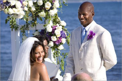Ray Allen and Shannon Walker Williams wedding