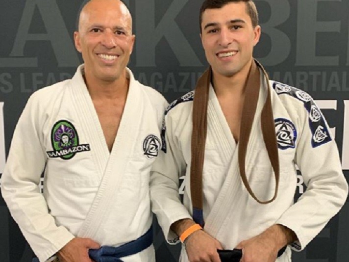 Royce-Gracie-with-his-eldest-son-Khonry