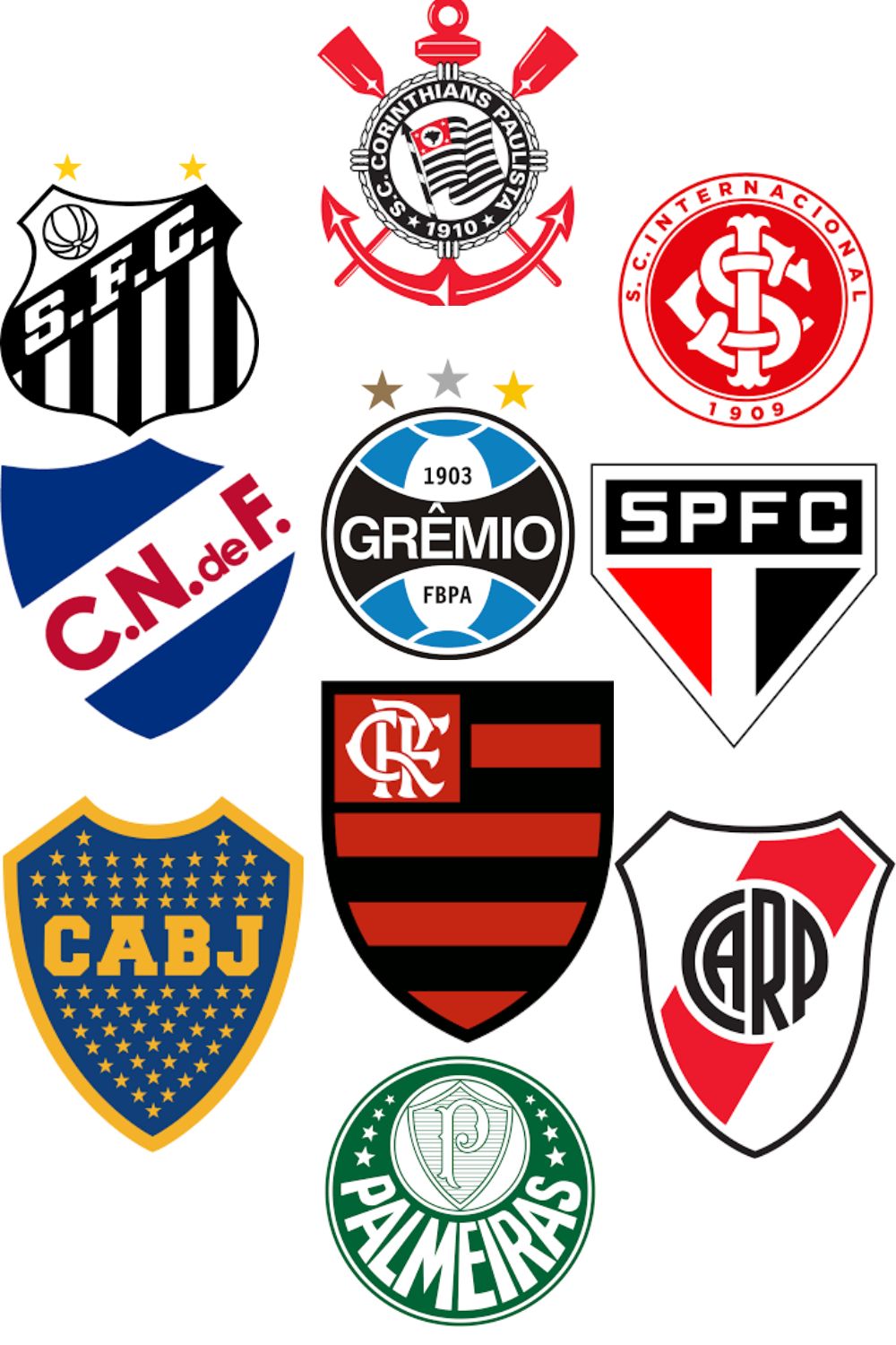 Top 10 Soccer Teams of South America