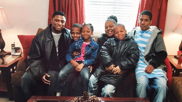 Warrick Dunn With Deshaun Watson's Family