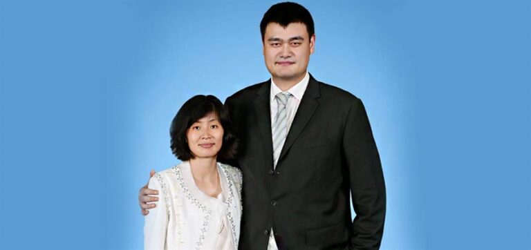 Ye Li and her husband, Yao Ming
