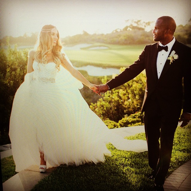 Champ Bailey along with his wife Jessica Hererra (Source: Instagram)