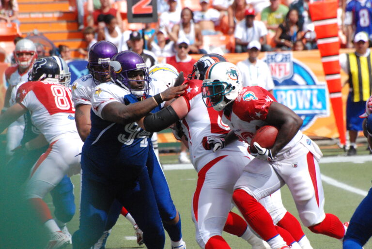 Defensive Tackle playing the game