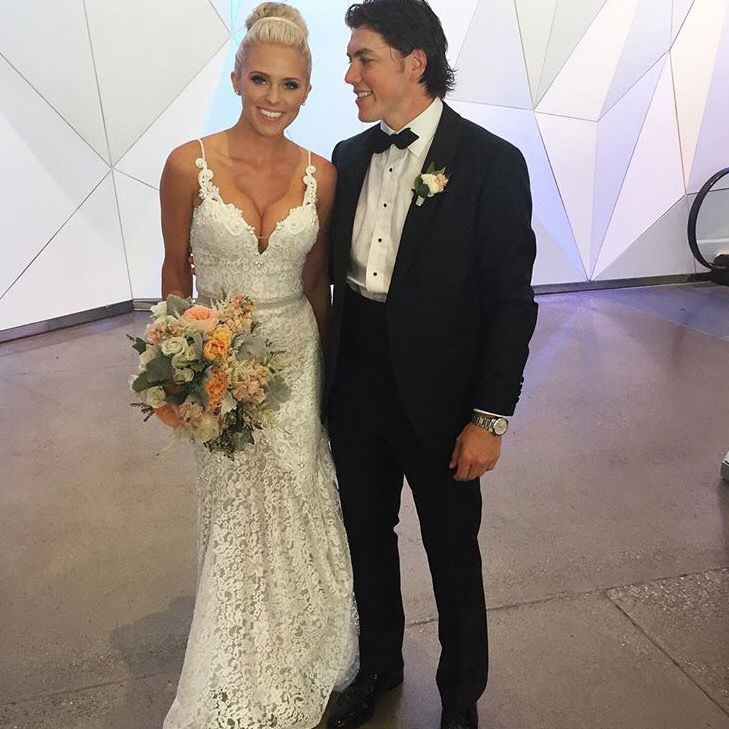 The Lovely Oshie couples During Their Wedding. 