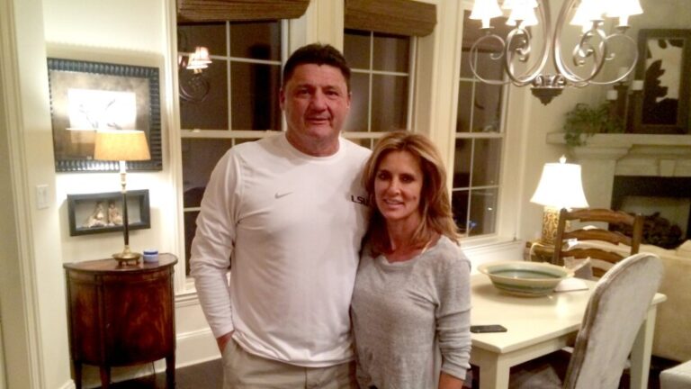 kelly orgeron and Ed Orgeron