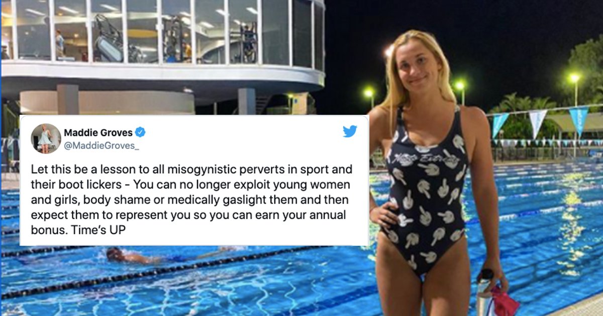 Maddie Groves's clarification in twitter on why she withdrew from the Olympics