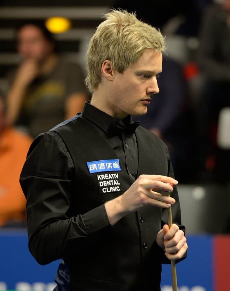 Neil Robertson at the 2015 German Masters game