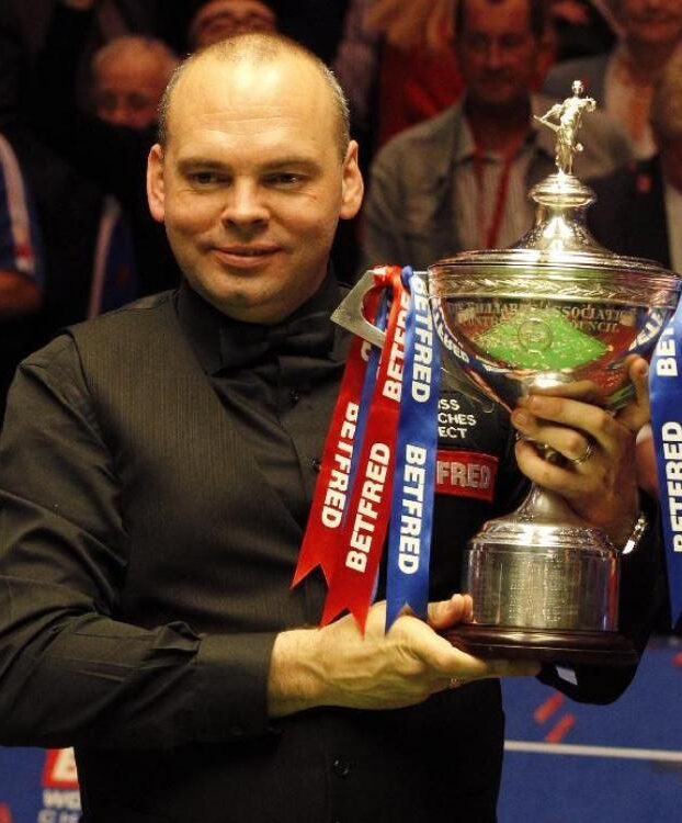 Bingham celebrating his win