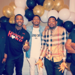 All five sons of Besta Beal including Bradley Beal in a Party
