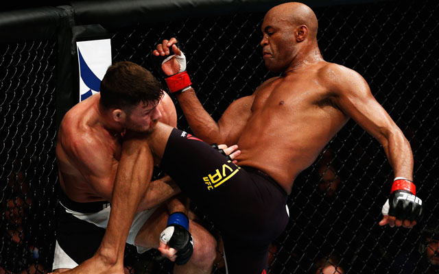 Anderson-Silva-Winning-Knee-Shot