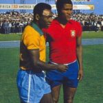Eusebio With Pele