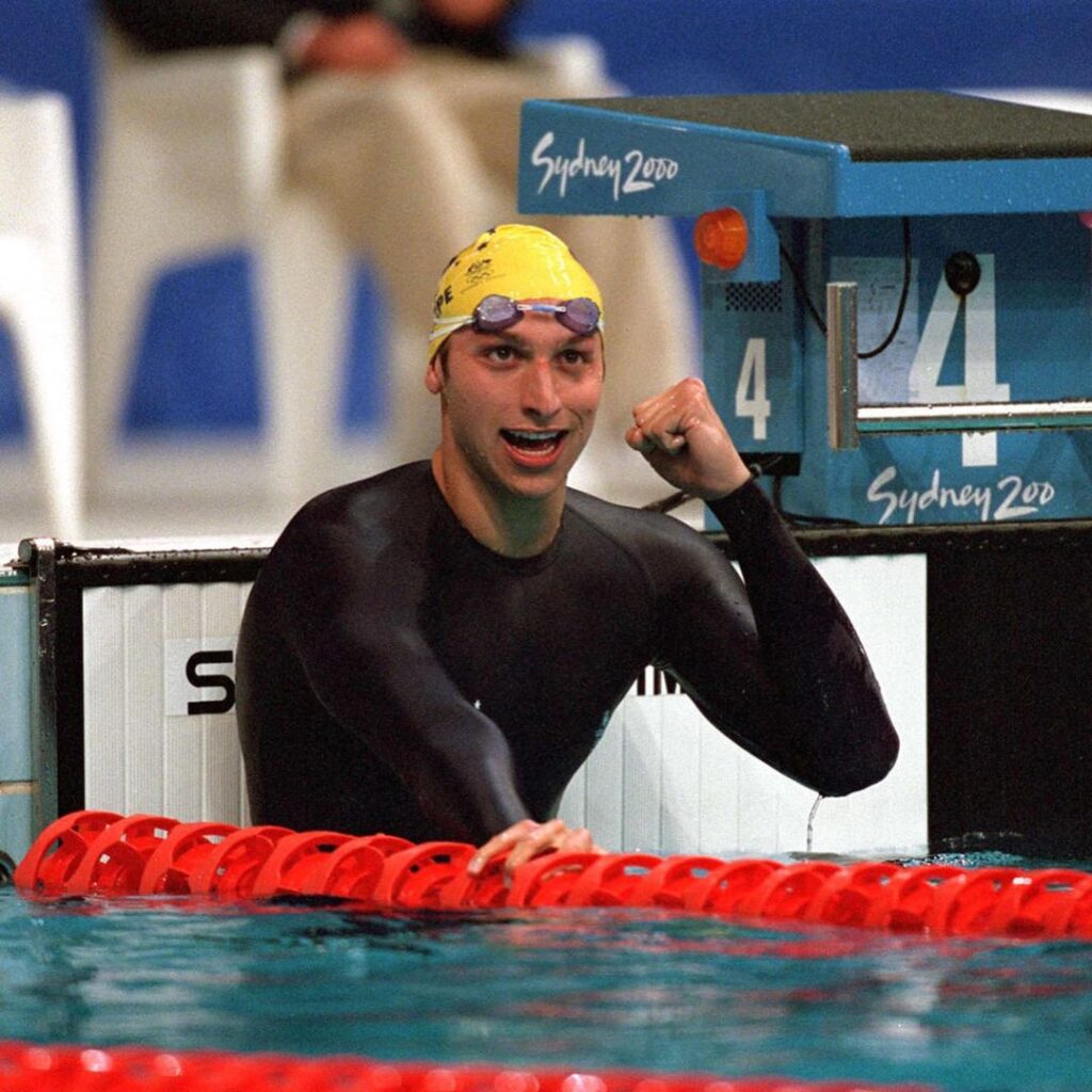 Ian Thorpe during Olympics 