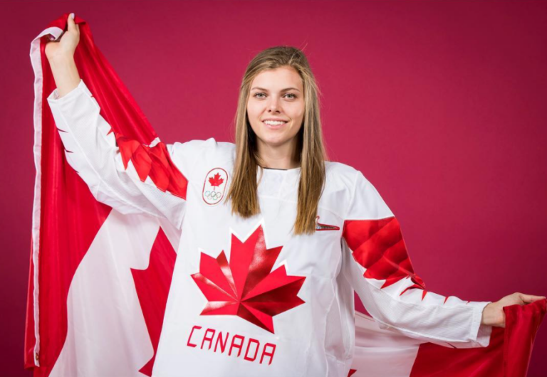 Ice hockey athlete, Emily Clark